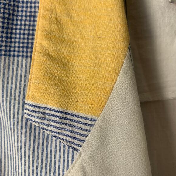 Vintage Country Suburbans Plaid Lightweight Blazer Shirt Blue Sweater Size 12 - Picture 16 of 16